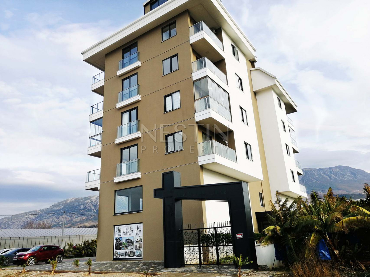 Квартира 1+1 в новом комплексе района Каргыджак в 550 м от моря фото 1