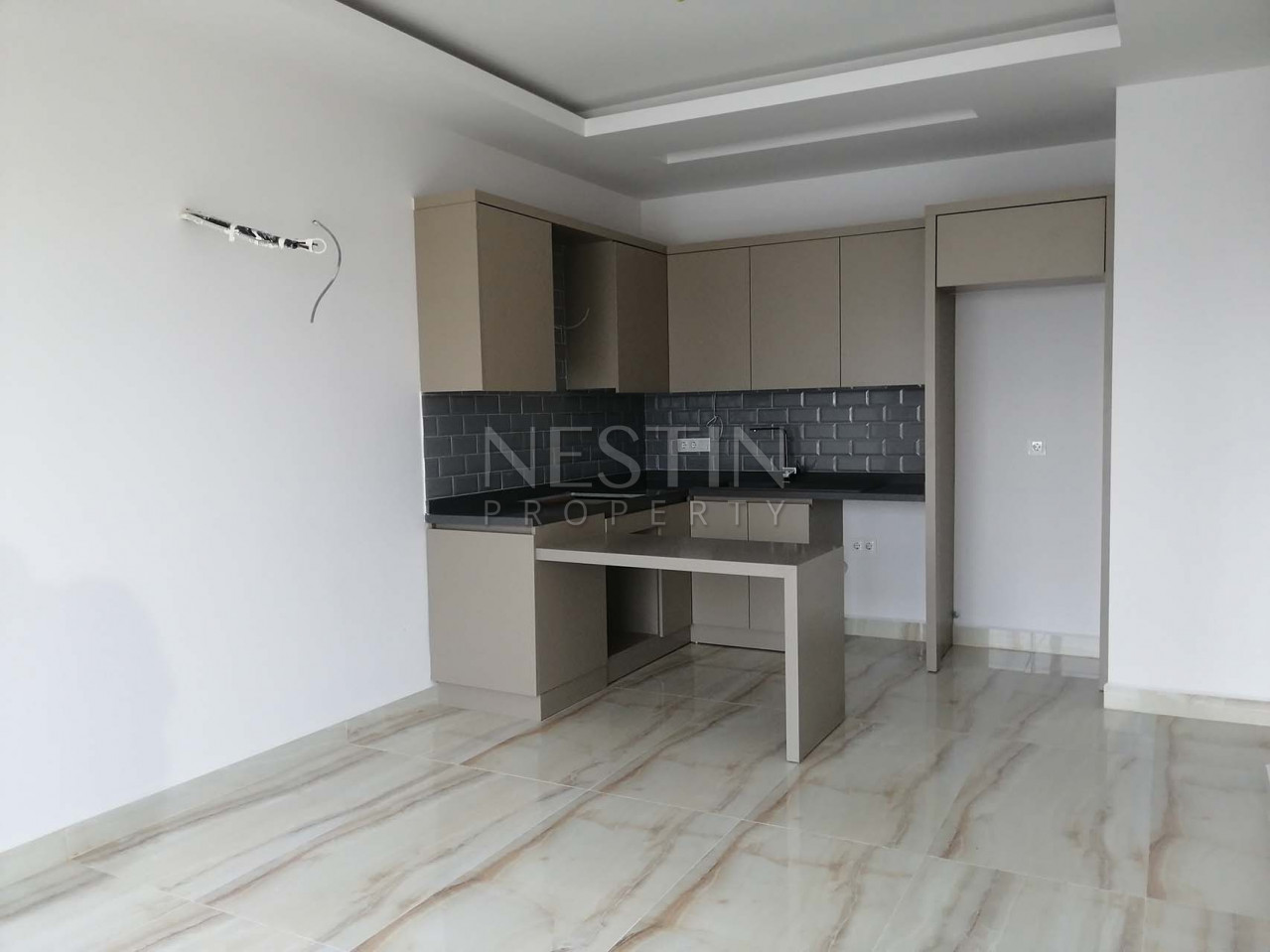 Квартира 1+1 в новом комплексе района Каргыджак в 550 м от моря фото 8