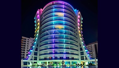 Пентхаус 3+1 в элитном комплексе района Махмутлар с видом на море фото 1