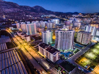 Пентхаус 3+1 в элитном комплексе района Махмутлар с видом на море фото 19