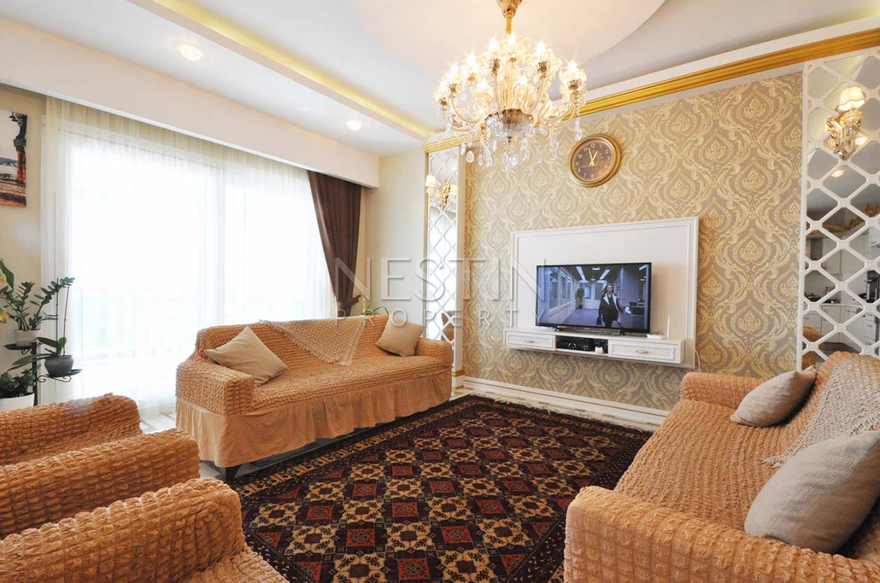 Пентхаус 3+1 в элитном комплексе района Махмутлар с видом на море фото 24