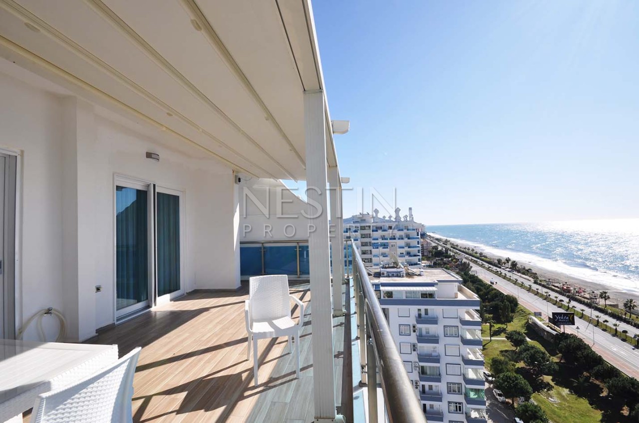 Пентхаус 3+1 в элитном комплексе района Махмутлар с видом на море фото 29