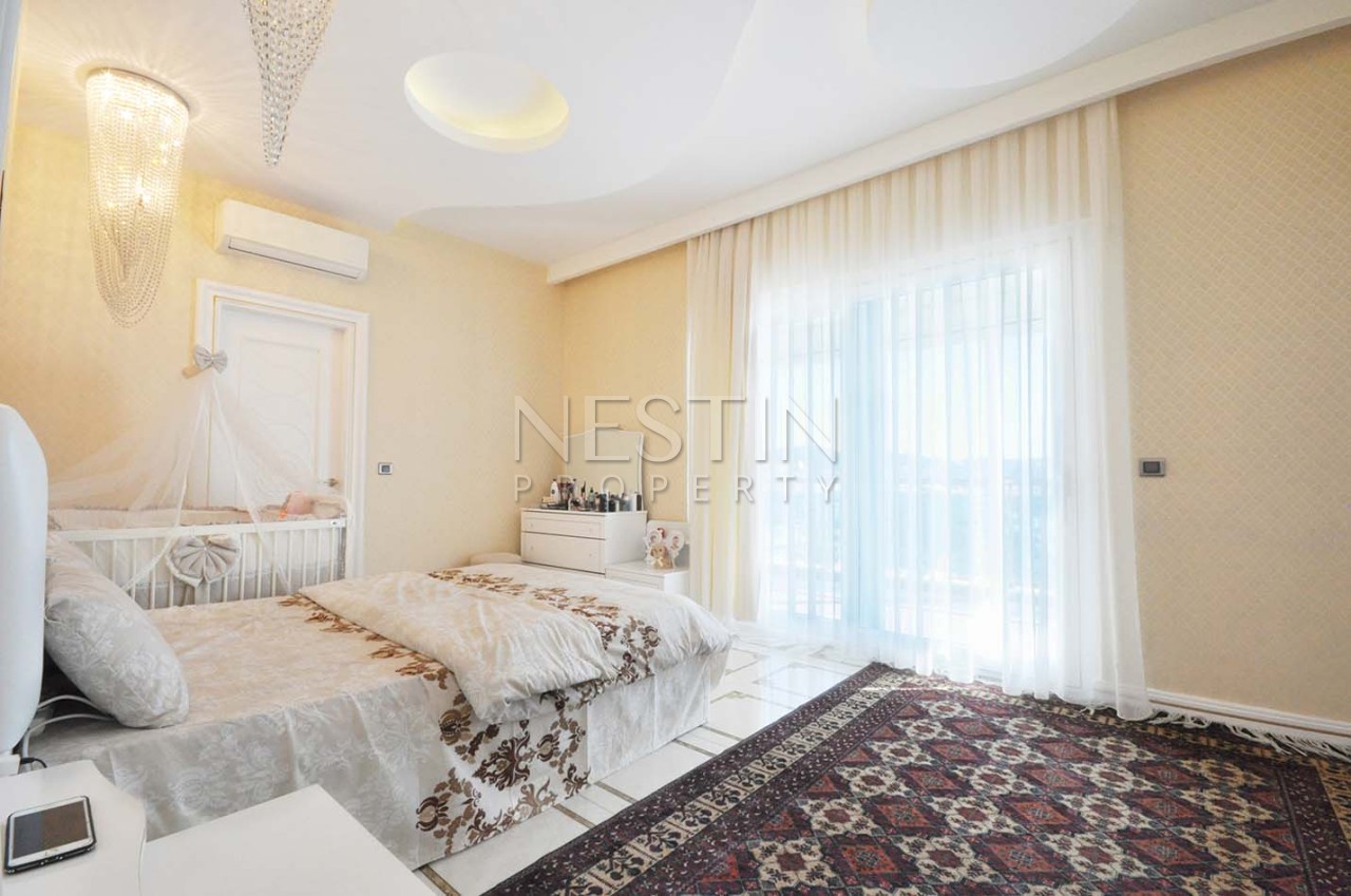 Пентхаус 3+1 в элитном комплексе района Махмутлар с видом на море фото 31