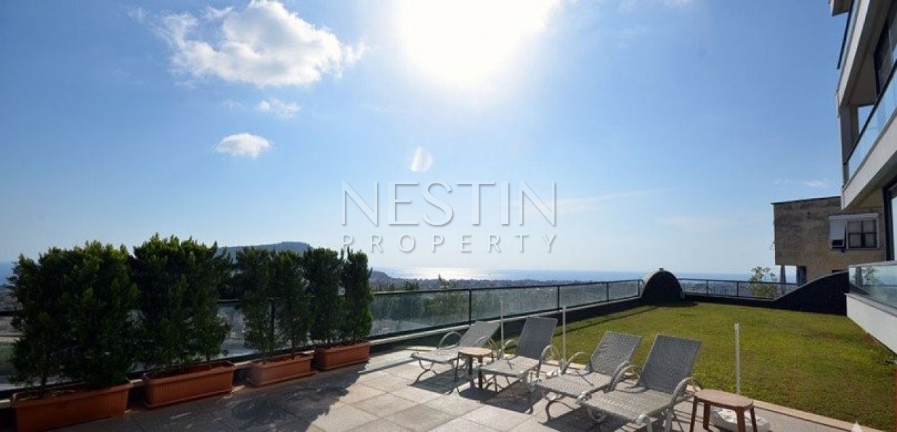 Большая квартира 2+1 в районе Хасбахче города Аланья с красивым видом фото 9