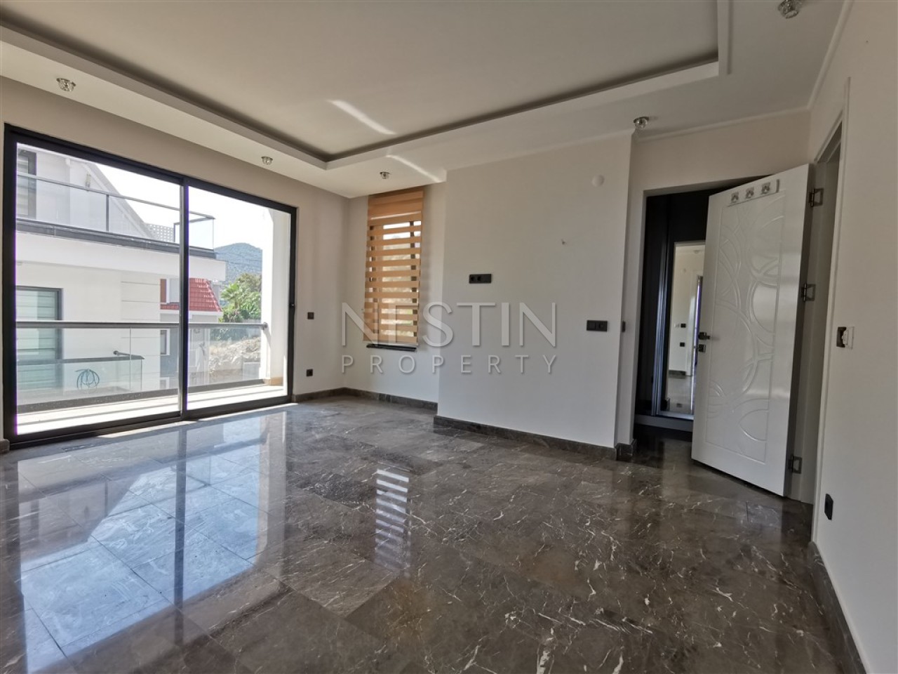 Большая квартира 2+1 в районе Хасбахче города Аланья с красивым видом фото 29