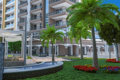 Квартира 1+1 в шикарном компелксе на этапе строительсвта в районе Махмутлар фото 6