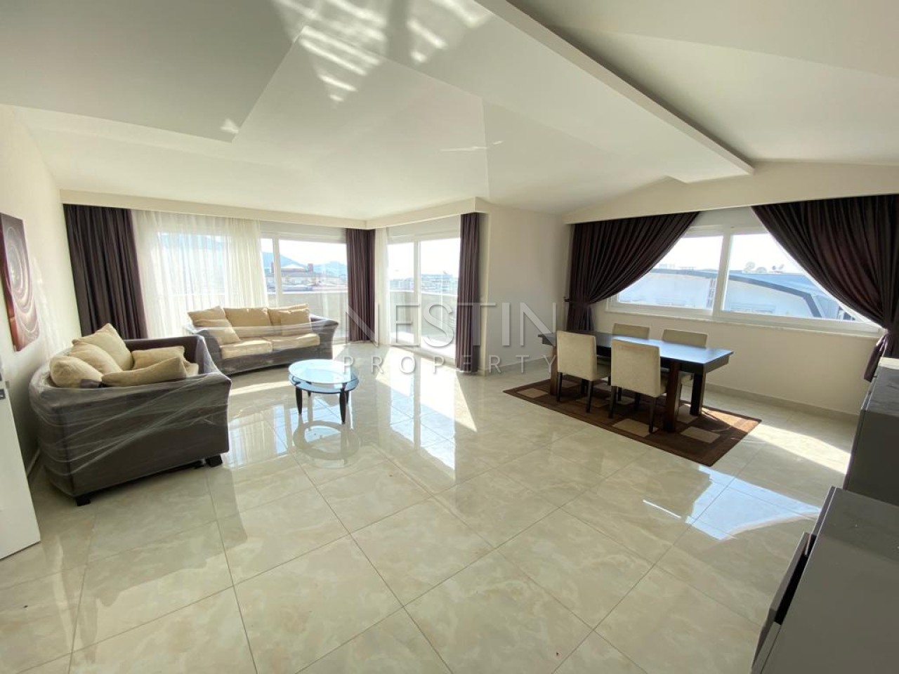 Просторный пентхаус 5+1 в районе Махмутлар фото 16