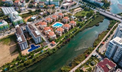 Квартира пентхаус 2+1 в районе Кестель у реки Дим чай фото 2