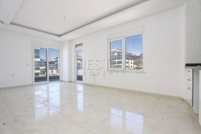 Квартира 1+1 в комплексе района Кестель с видом на море и горы фото 9