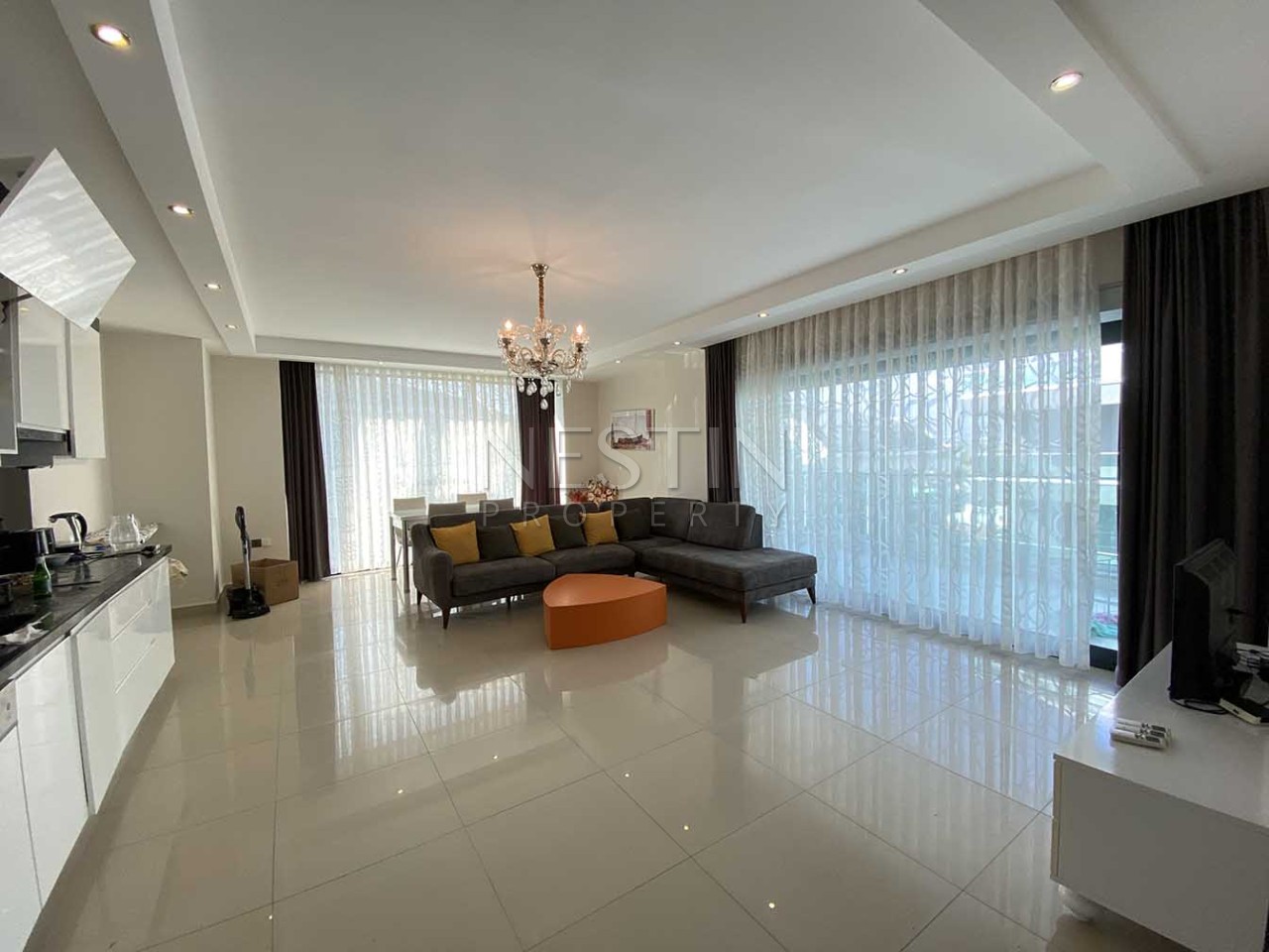 Квартира 2+1 в комплексе с развитой инфраструктурой в районе Каргыджак фото 16