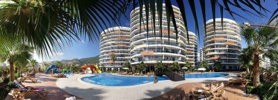 Просторная квартира 2+1 с видом на море и горы в районе Джикджилли фото 2