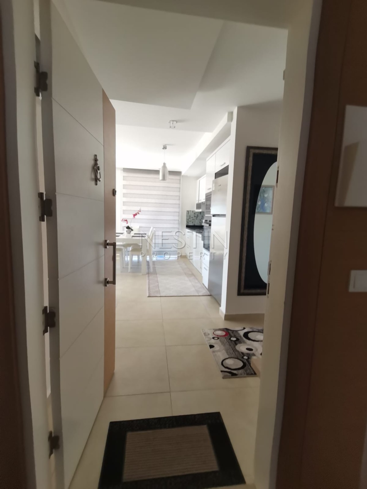 Просторная квартира 2+1 с видом на море и горы в районе Джикджилли фото 10