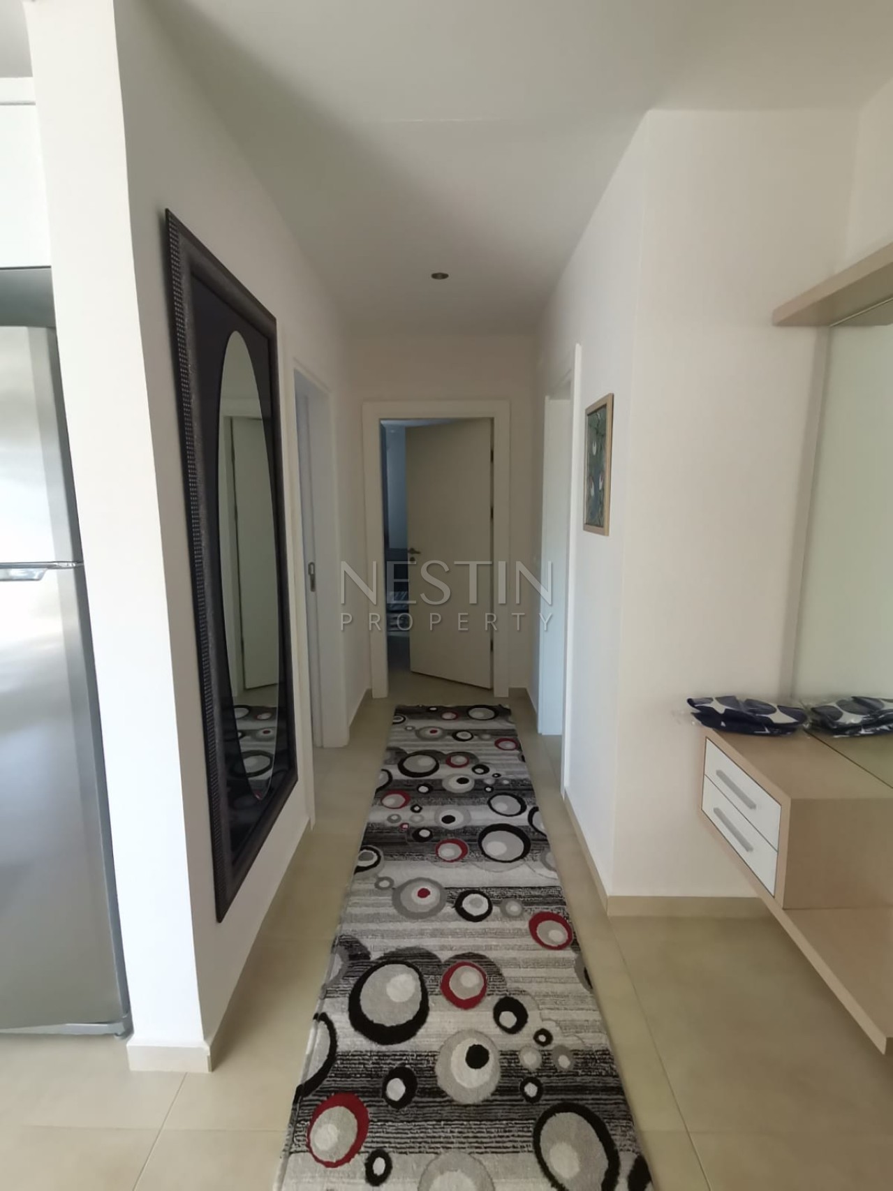 Просторная квартира 2+1 с видом на море и горы в районе Джикджилли фото 13