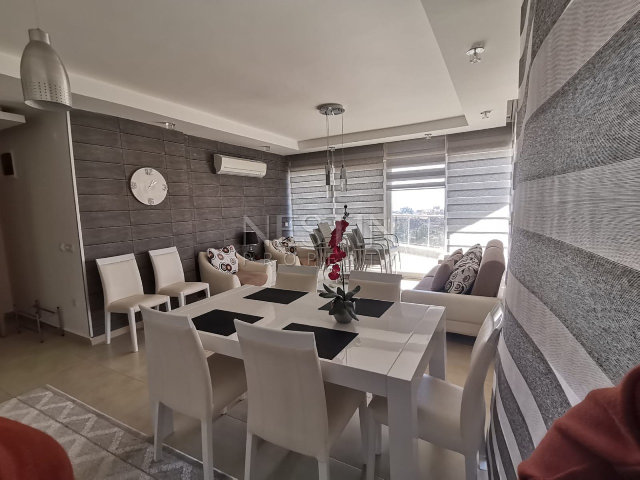 Просторная квартира 2+1 с видом на море и горы в районе Джикджилли фото 15