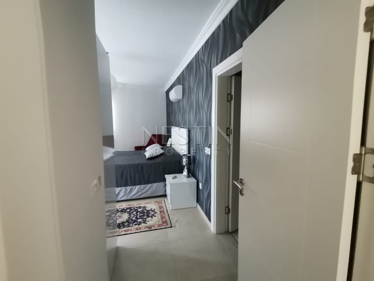 Просторная квартира 2+1 с видом на море и горы в районе Джикджилли фото 19