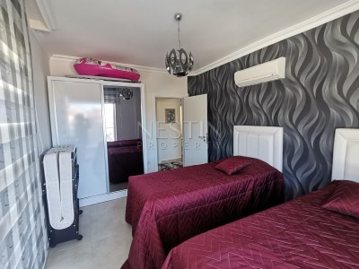 Просторная квартира 2+1 с видом на море и горы в районе Джикджилли фото 24