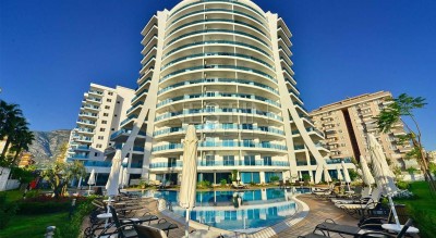 Просторная квартира 1+1 в районе Махмутлар с видом на море фото 1