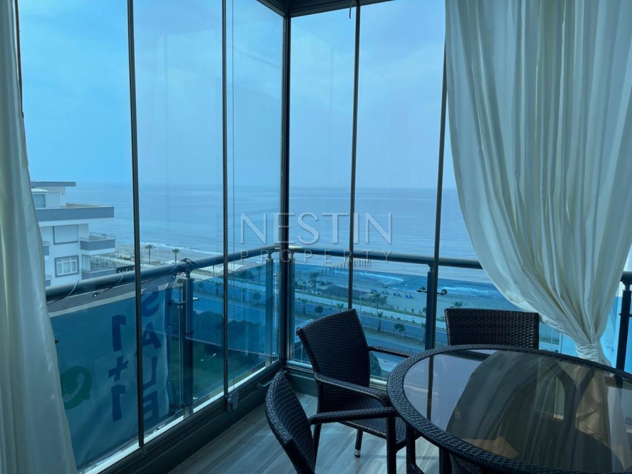 Просторная квартира 1+1 в районе Махмутлар с видом на море фото 18