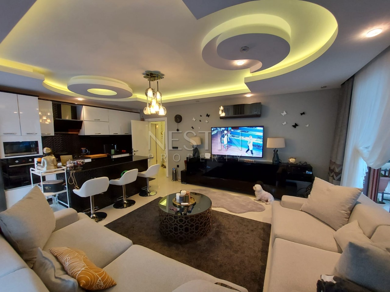 Просторная квартира 2+1 в районе Кестель в 150 м от моря фото 13