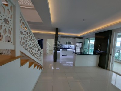 Большая квартира пентхаус 3+1 в районе Тосмур в 300 м от Средиземного моря фото 4