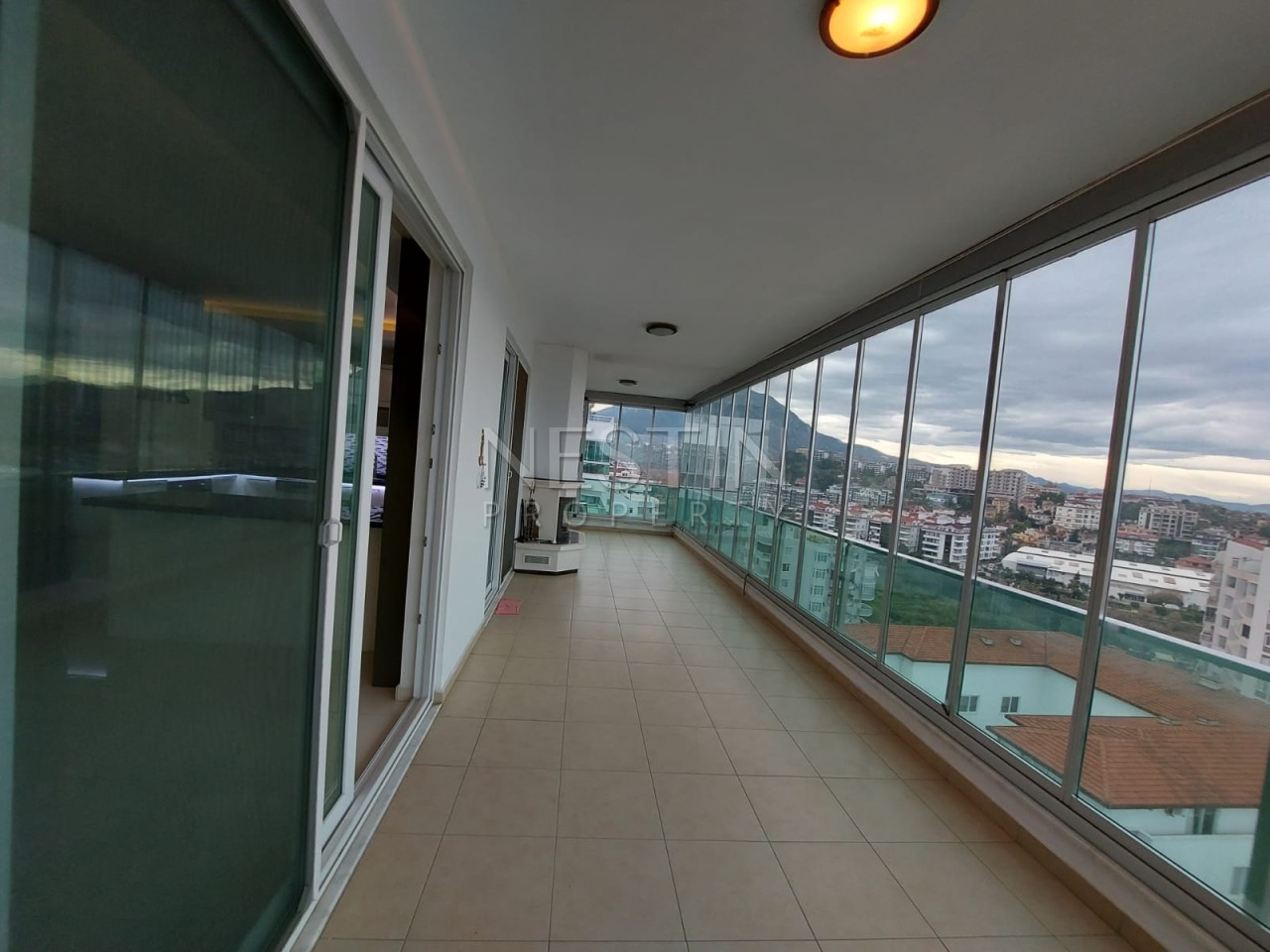 Большая квартира пентхаус 3+1 в районе Тосмур в 300 м от Средиземного моря фото 14