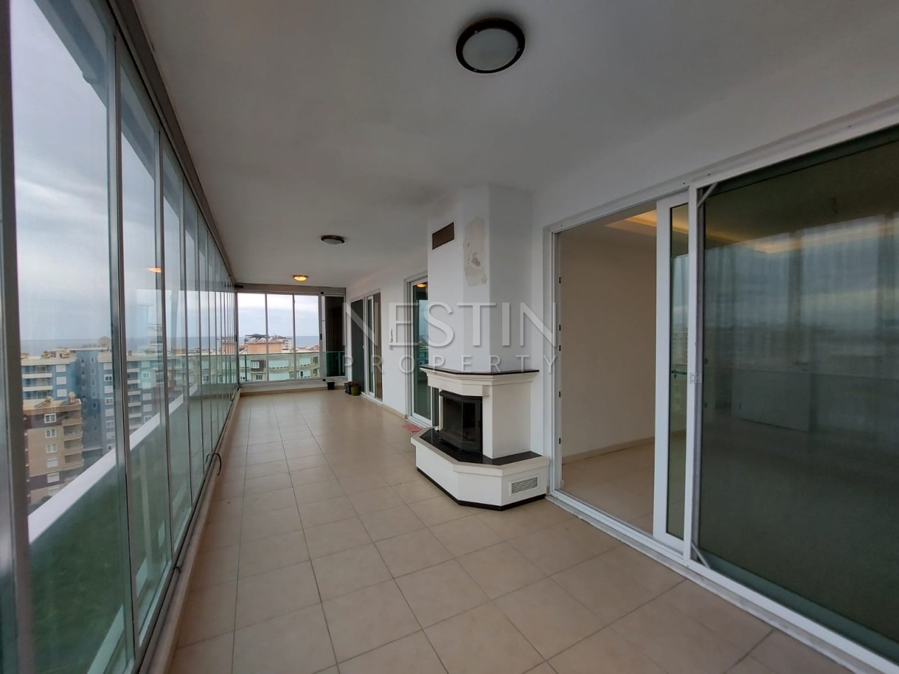 Большая квартира пентхаус 3+1 в районе Тосмур в 300 м от Средиземного моря фото 15