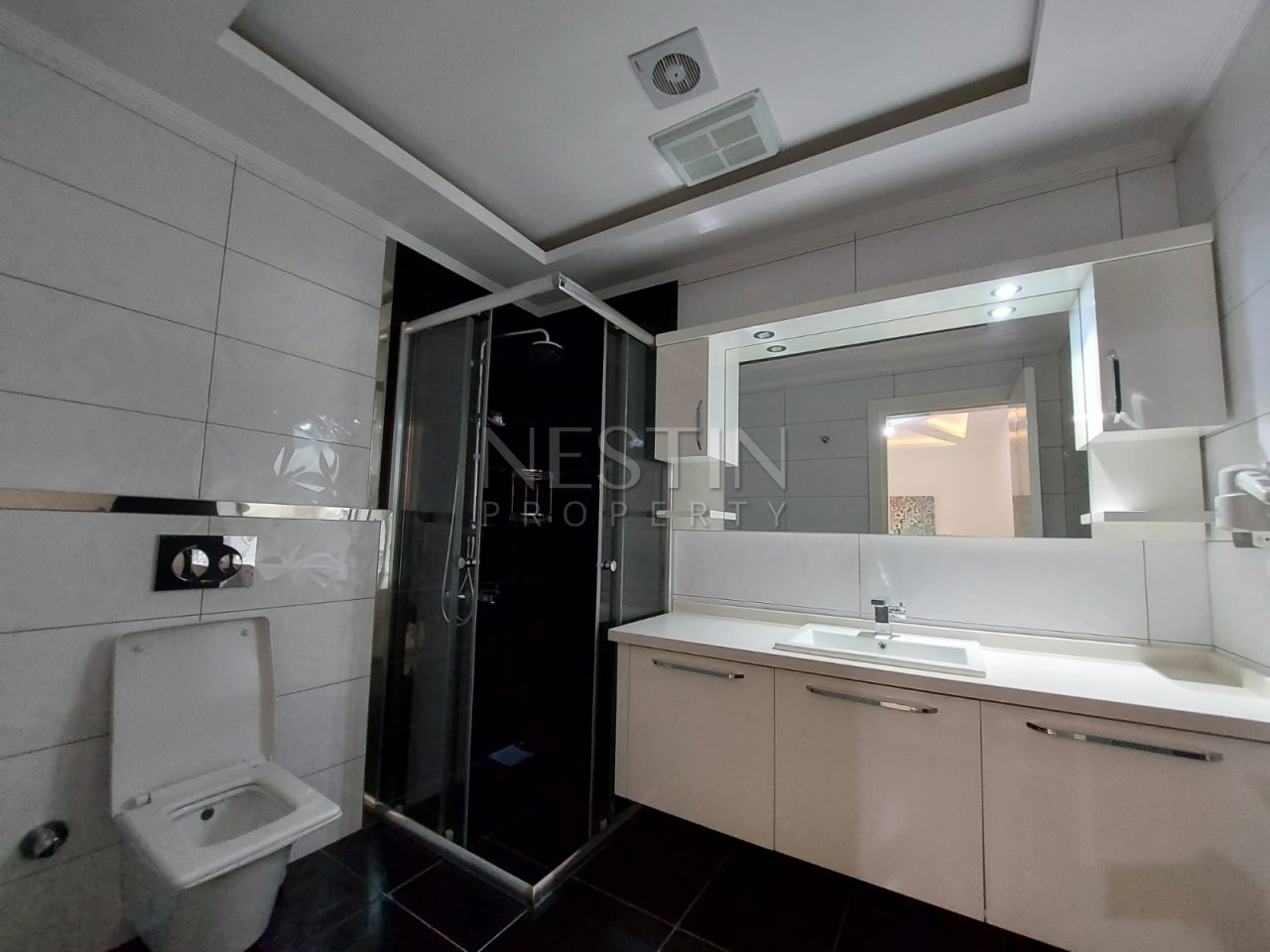 Большая квартира пентхаус 3+1 в районе Тосмур в 300 м от Средиземного моря фото 26