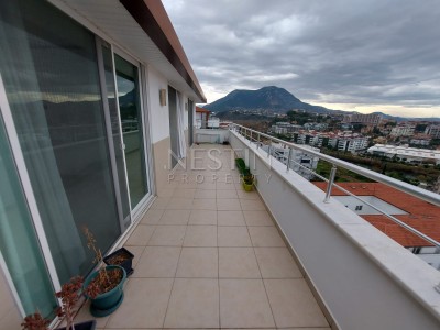 Большая квартира пентхаус 3+1 в районе Тосмур в 300 м от Средиземного моря фото 27