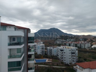 Большая квартира пентхаус 3+1 в районе Тосмур в 300 м от Средиземного моря фото 32