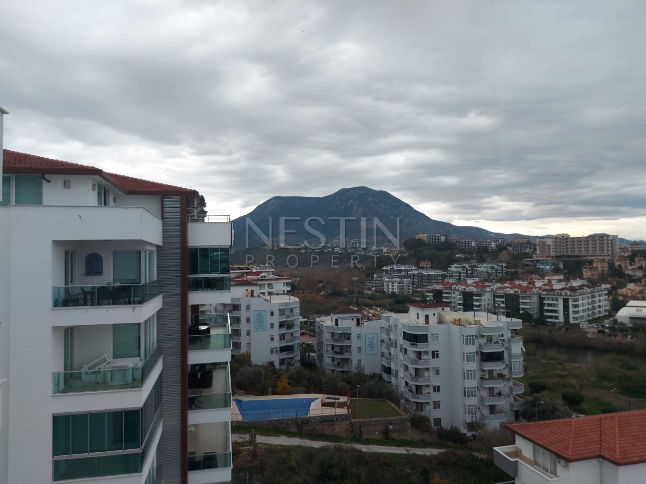 Большая квартира пентхаус 3+1 в районе Тосмур в 300 м от Средиземного моря фото 32