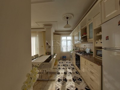 Апартаменты 3+1 с панорамным видом на город и море в районе Махмутлар фото 16