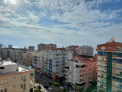 Апартаменты 3+1 с панорамным видом на город и море в районе Махмутлар фото 36