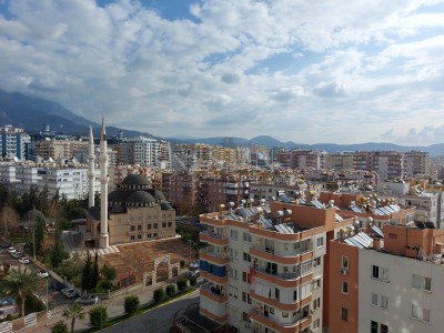 Апартаменты 3+1 с панорамным видом на город и море в районе Махмутлар фото 39