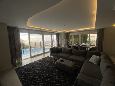 Шикарный пентхаус 3+1 с видом на море и частным бассейном в районе Каргыджак фото 6