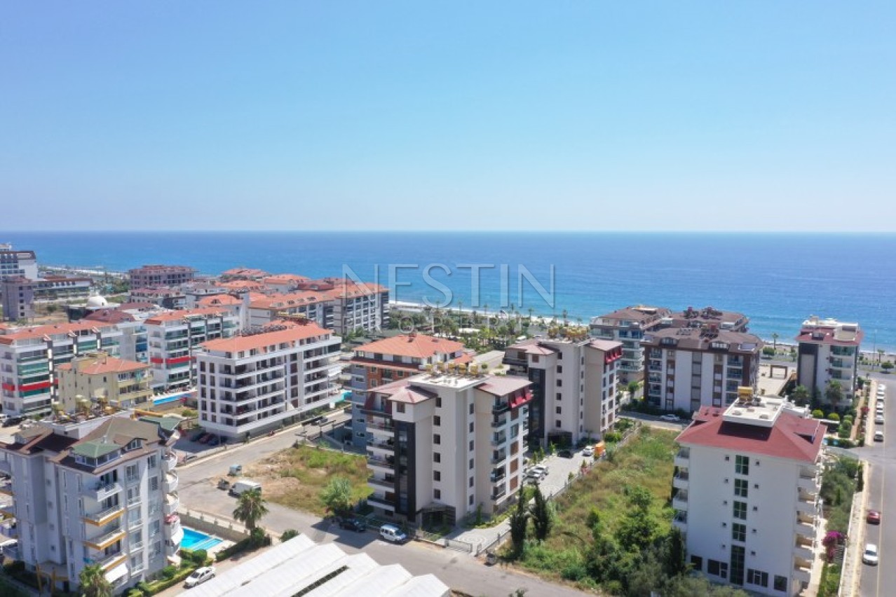 Садовый дуплекс 3+1 в районе Кестель в 200 м от моря фото 6