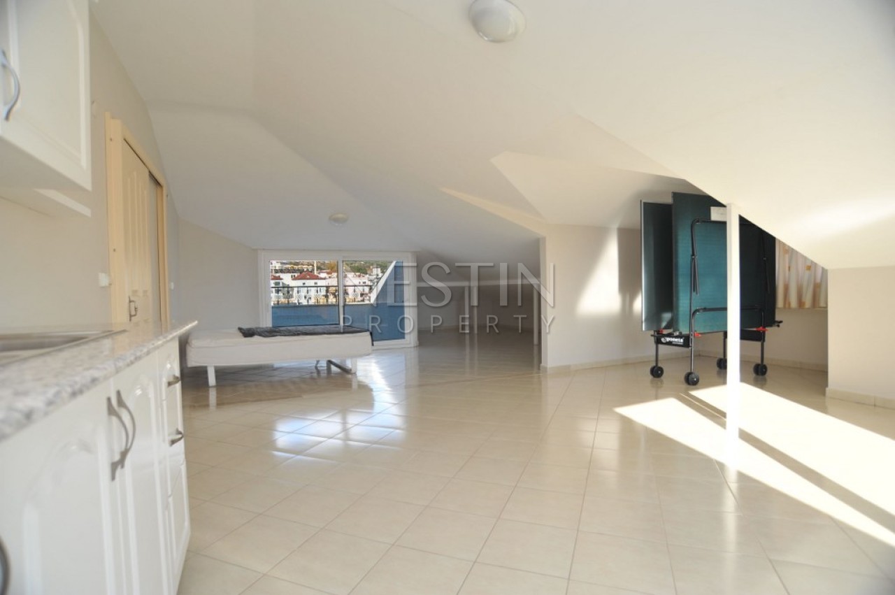 Пентхаус 5+2 в центре города Аланья с видом на море, горы и крепость фото 29