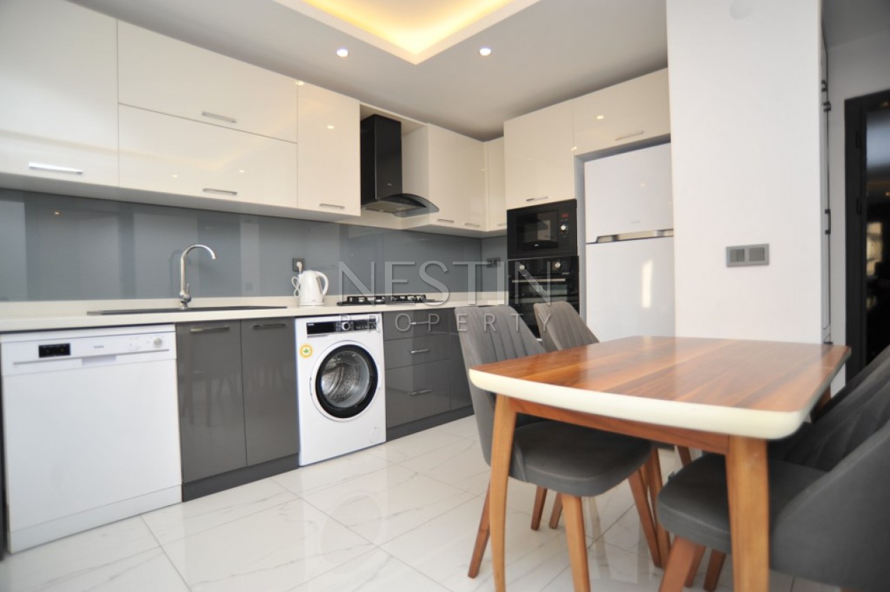 Стильные апартаменты 1+1 в центре города Аланья фото 9