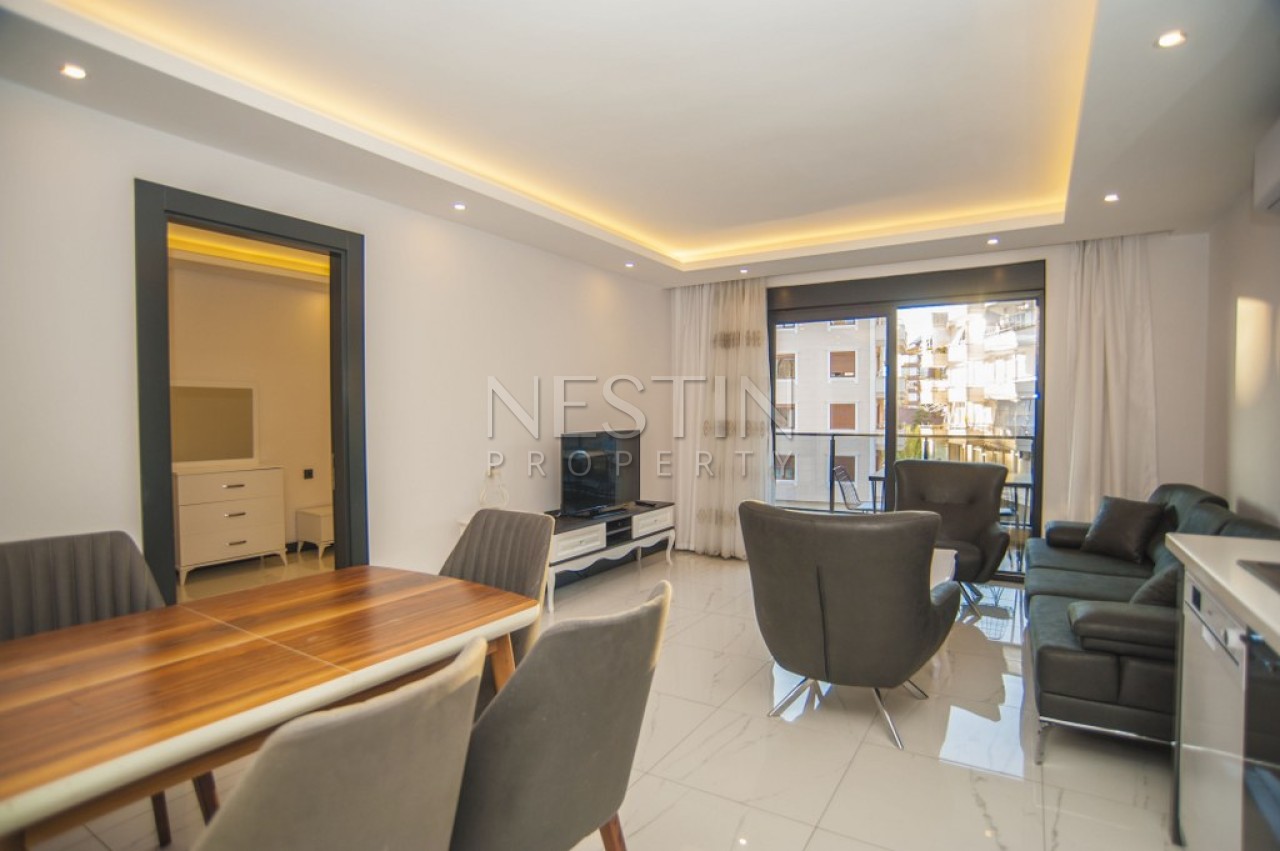 Стильные апартаменты 1+1 в центре города Аланья фото 14