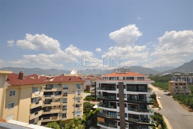 Просторный пентхаус 5+1 в районе Кестель с видом на море и горы фото 43