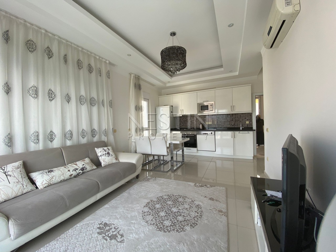 Квартира пентхаус 2+1 в районе Кестель с шикарным видом на море фото 4