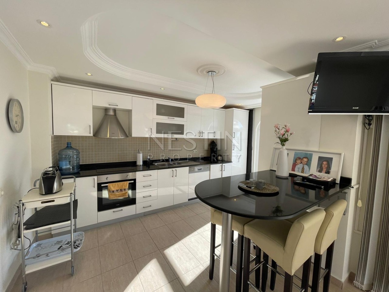 Просторная квартира 2+1 в районе Джикджилли с видом на море и горы фото 15