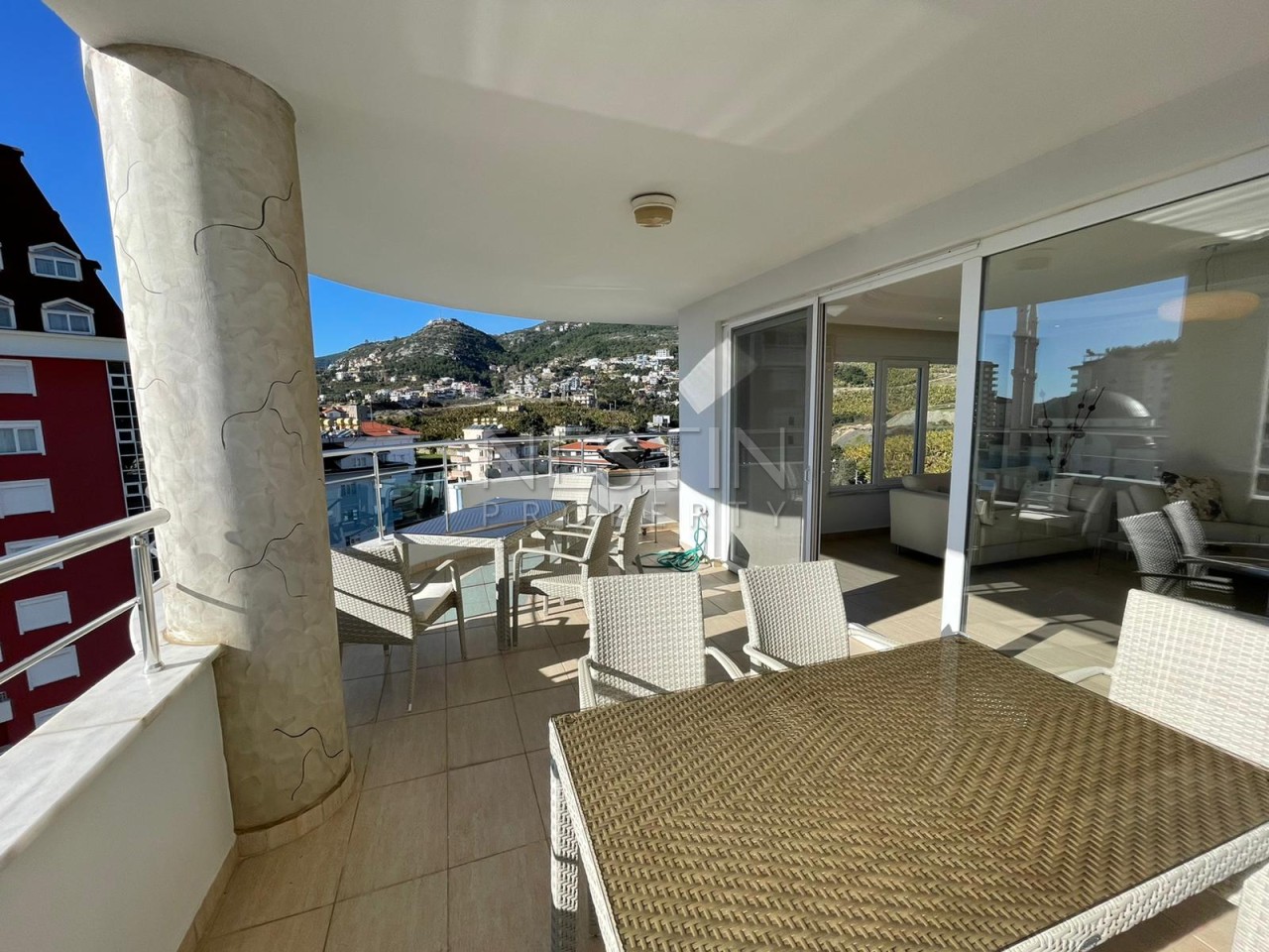 Просторная квартира 2+1 в районе Джикджилли с видом на море и горы фото 33