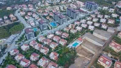 Бюджетная вилла 3+1 в районе Каргыджак с видом на море фото 4