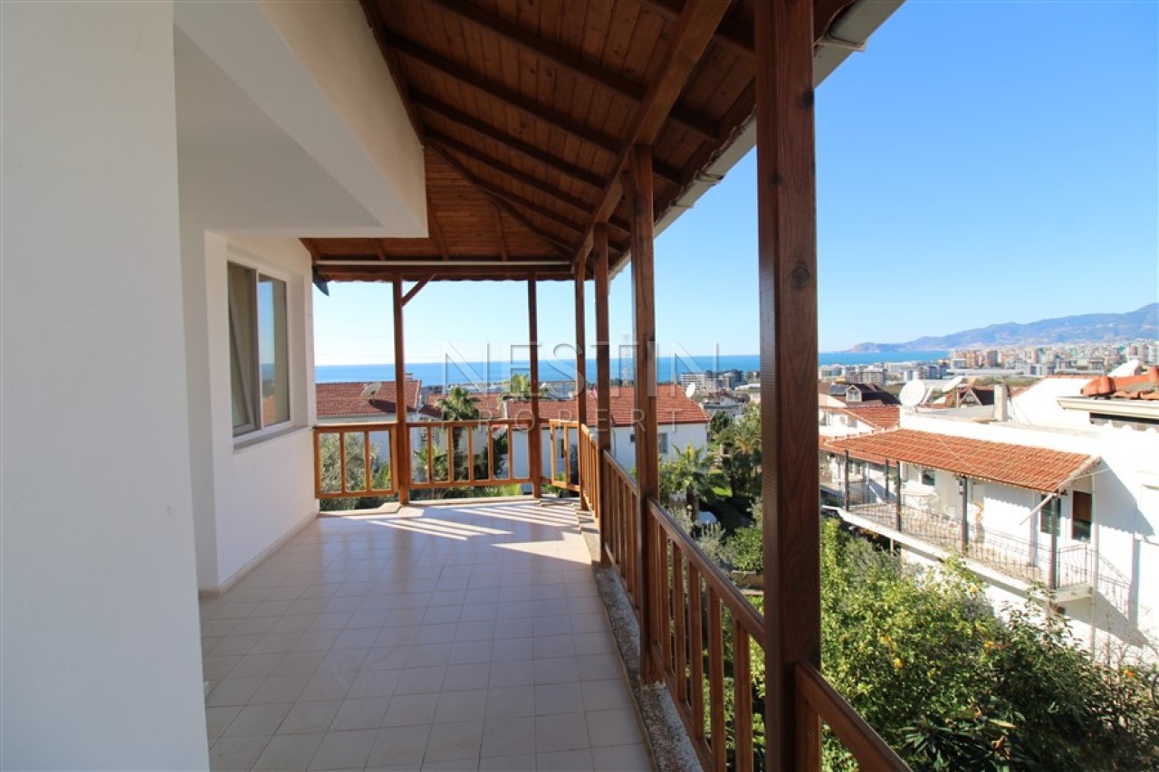 Бюджетная вилла 3+1 в районе Каргыджак с видом на море фото 21