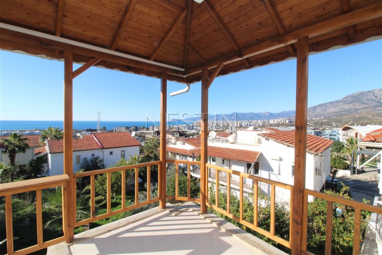 Бюджетная вилла 3+1 в районе Каргыджак с видом на море фото 22