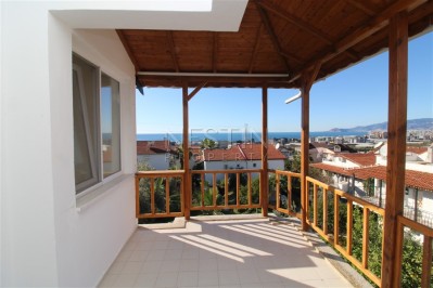 Бюджетная вилла 3+1 в районе Каргыджак с видом на море фото 23