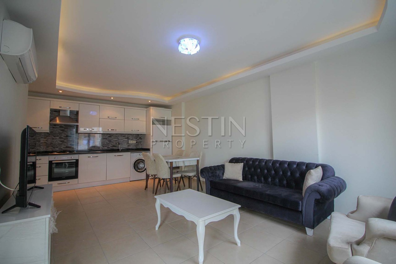 Большая квартира 1+1 в комплексе района Махмутлар фото 13