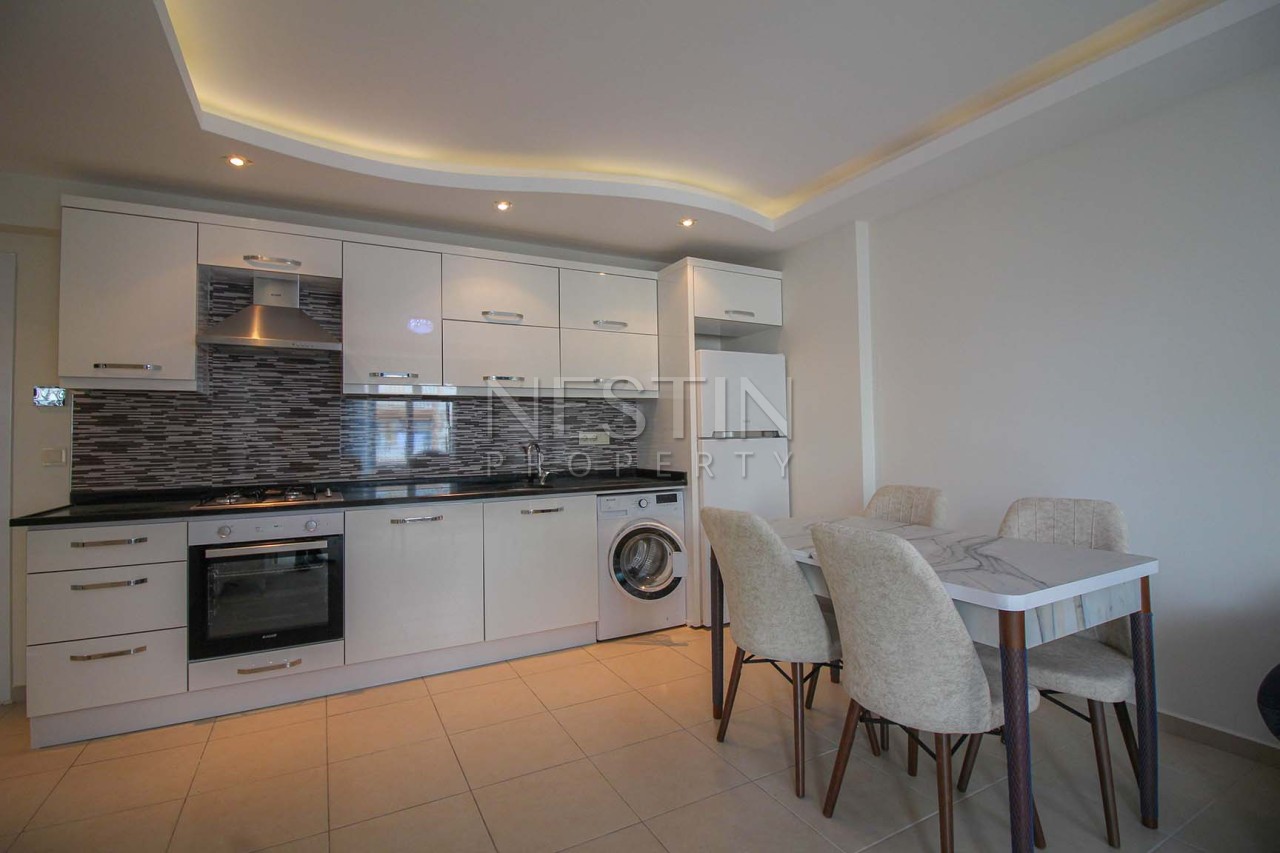 Большая квартира 1+1 в комплексе района Махмутлар фото 14