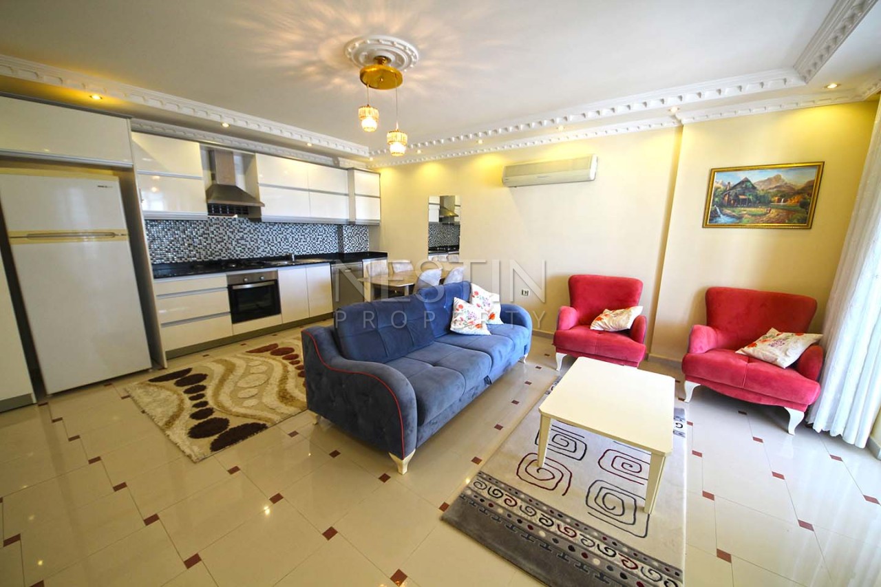 Квартира 2+1 с видом на море районе Махмутлар фото 12