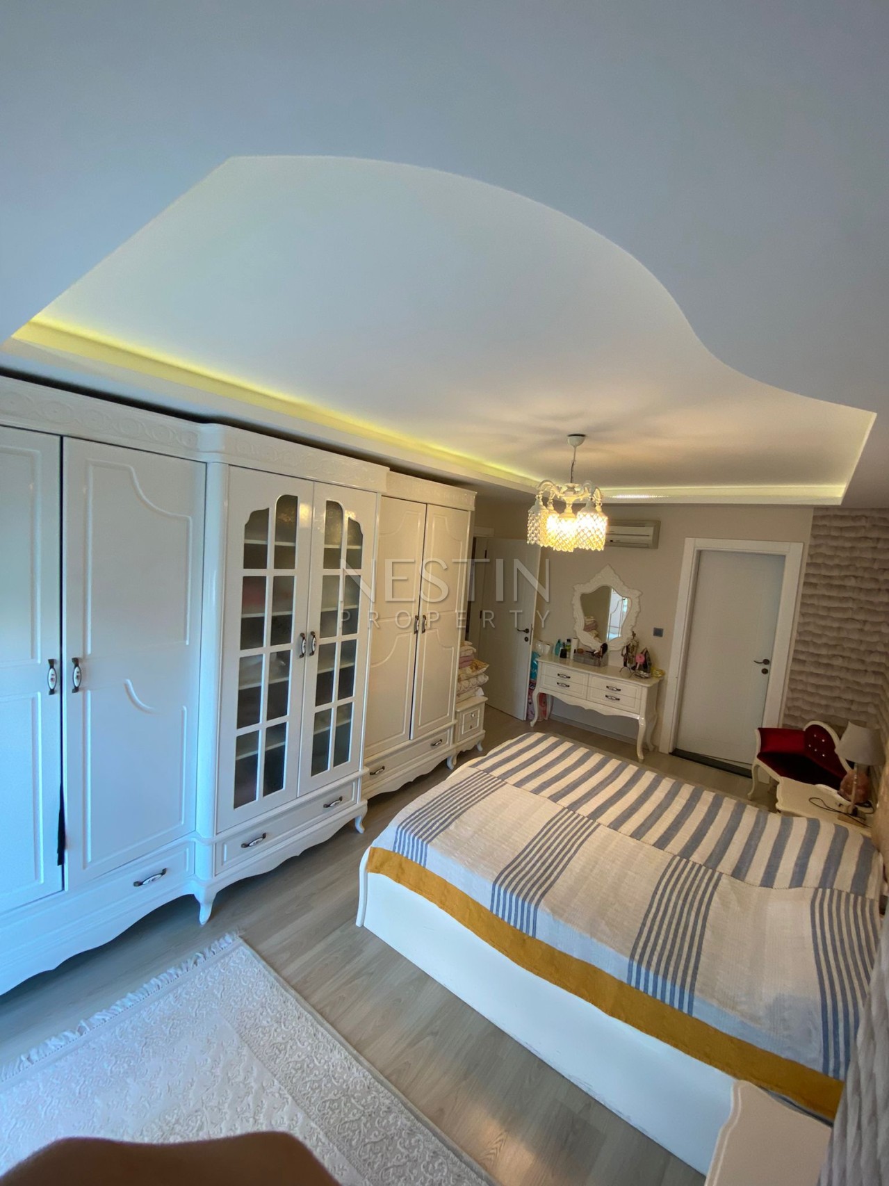 Просторная квартира 3+1 с отдельной кухней в районе Махмутлар фото 19